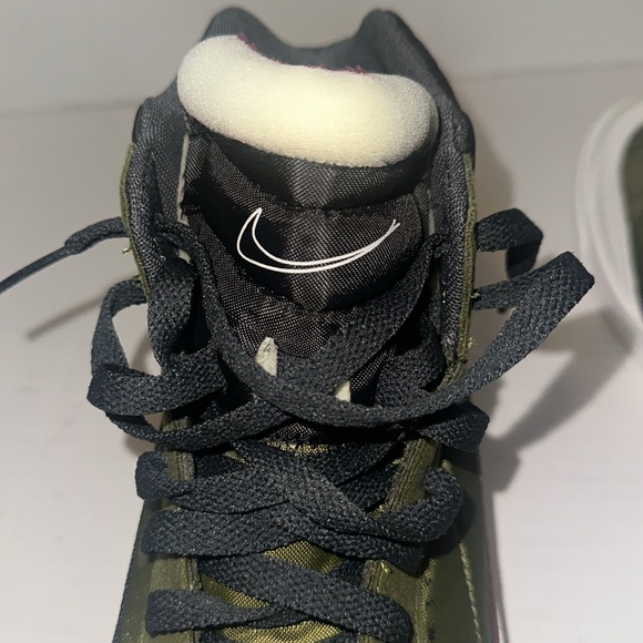 Nike Drop Type Mid Summit Mens Size 12 Green Athletic Comfort Walking Sneakers - Picture 6 of 10